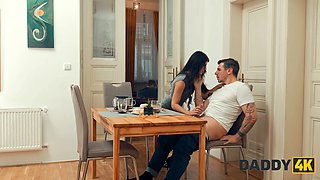 Daddy4k. her enjoy for older cocks led her into cheating in the next room