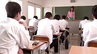Lewd slutty female teacher - Nono Mizusawa 3