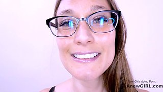 Shy Steamy Woman barely fits Big Black Penis