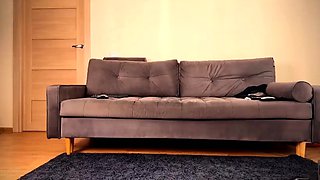 Amateur blondie solo anal masturbation