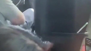 Sucked Her Stepson While the Cuckold Was Driving