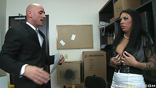 Squirt My Tits Off With Johnny Sins, Mason Moore - Brazzers