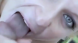 Sperm Swallowing Woodpecker Blows the Cock