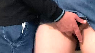 Old Stranger's Hand In My Sexy Pussy