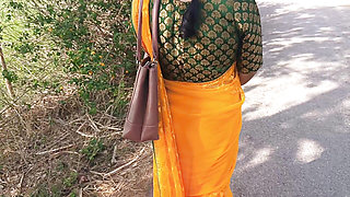 Tanya Bhabhi was left by a stranger on the way