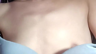 Desi Girl Boobs Pressing & Pussy Show Soft Tit Play & Wet Fingering Tease