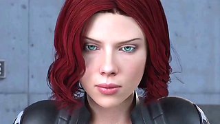 Black Widow Cocktease - by Redmoa