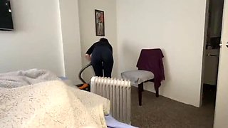 Maid With Big White Ass Sits On My Dick - Levi Solen & Secret Latina