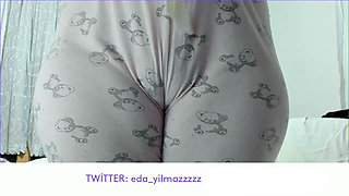 Camel Toe- Masturbation in Pajamas- Turkish Porn- Turkish MILF