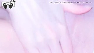 Virgin Schoolgirl Solo Masturbation - Tight Pink Pussy Squirting Orgasm