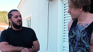 Ebony Teen Jenny Pretinha's Rough Anal Gangbang with Toys