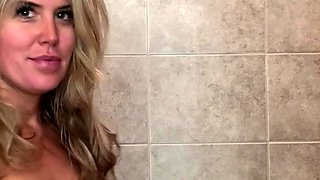 Busty Blond Punished For Her Big Boobs