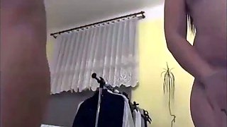 Blonde and Brunette Hairy Girls on Webcam Masturbating