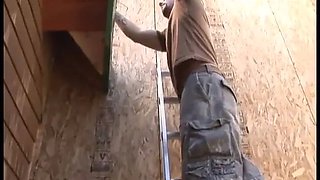 Goldie Blair Squeezes Joeys Caulk