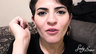 Angel Dark's Brunette Intensity Explodes in Teen Passion