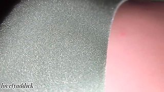 Sleepy Step Sister Under Blanket - Big Tits & Pink Nipples Close Up Voyeur