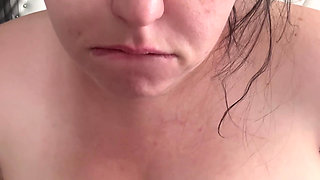 Feral BBW MILF Masturbates in Nightie