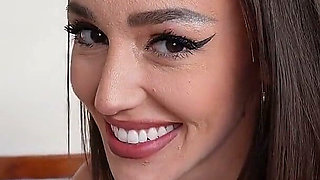 Petite Brazilian Stepsis Christina Sage Seduces You in Your Bed