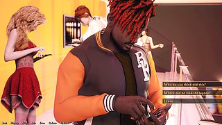 Getting raunchy with cartoons and hentai in mini-skirts