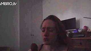 Cougar's Homemade Passion Erupts with Sultry Step Heat