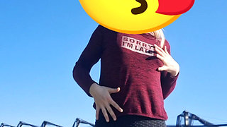 Outdoor Strip in the Sun