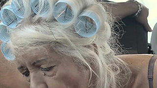 73 Year Old Granny Picked up for Van Anal Sex