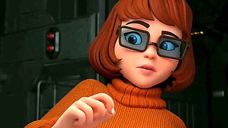 Velma's Anal Cumshot in 3D Cartoon