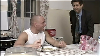 She Gets Fucked in the Ass in the Kitchen