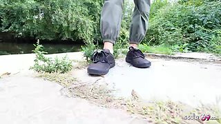 GERMAN SCOUT - Jenny Stella Assfuck Casting