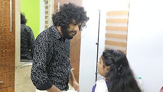 Indian Bride Cheats on Groom Before Wedding - Hot Sex with Step Brother in Saree