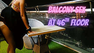 I Fulfilled My Fantasy by Having Sex on the Balcony. with a Delivery Boy. in Hindi Roleplay