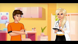 When the nurse gives you a wash in World of Sisters by MissKitty2k