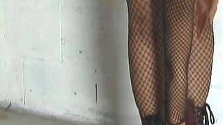 Mean Punk Girl Car Crush with Doc Martens