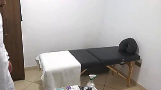 Horny MILF Gets Her Hairy Pussy and Big Ass Checked by Real Doctor