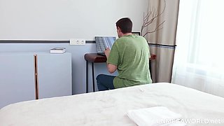 Old N 18yo Girl Amelia Ost Explores Blowing Off