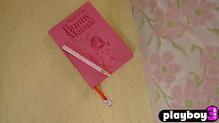 Exotic blond teenage posed for Playboy