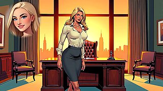 Cyber Longings Hentai ASMR Office Romance