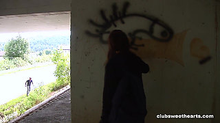 Graffity Artist Sindy Gets Caught