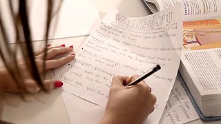 Family threesome with pretty teen Athena Faris