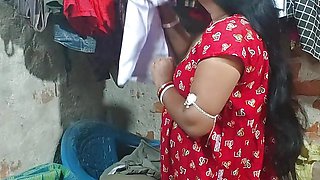 The nephew made the aunty naked and fucked her, the aunty enjoyed it