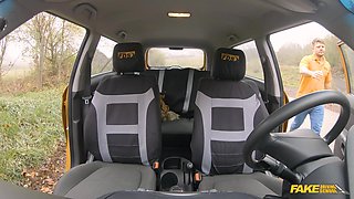 Kristina Grace's Steamy Brunette Heat by the River in Public