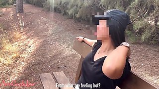 How To Get A Free Blowjob In The Park With A Cum Thirsty Filipina - She Swallowed All My Cum