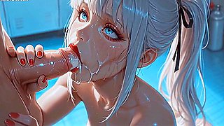 She Gags. She Drools. She Takes It Deeper. Perfect Cheerleader ( Ai-generated ) - Car Toon