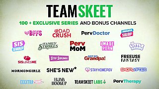 Daughterswap - freak stepdads make their daughters groan while drilling their teen vulvas part2