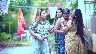 Three Horny Bhabhi Fucked by an Indian Dudhwala When Their Husband Not at Home ( Full Hindi Movie )