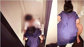 [halloween Pick-up Game] No, My Friends Are Coming! Cosplay Girls Fucked In The Clubs Toilet