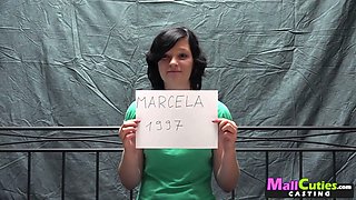MALLCUTIES - Teen casting with hungry pussy tried by different sex toys