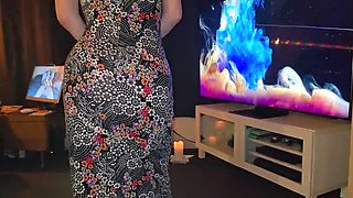 Juicy Polish MILF Shows Hairy Pussy & Clit - Dirty Talk & Saggy Tits