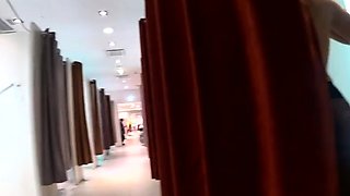 Russian mom - Shopping mall upskirts and flashing in fetish
