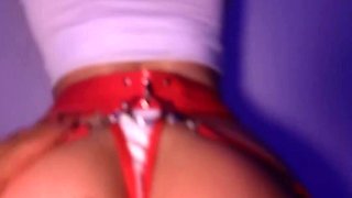 Black stepdad had fun with hot stepdaughter POV